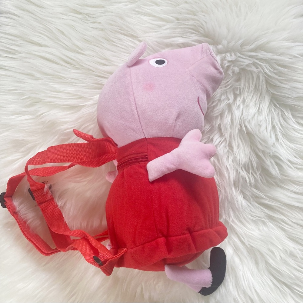 Peppa Pig 15” Long Plush Backpack New Without Tags
